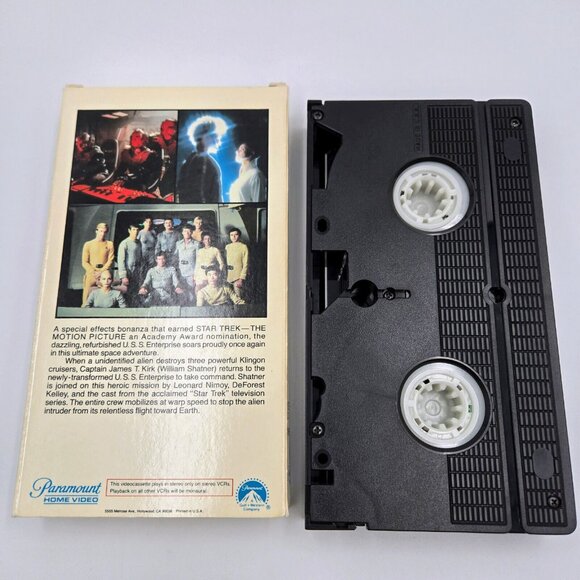 Star Trek VHS Movie Lot The Motion Picture Wrath Of Khan Final Frontier Search - Picture 13 of 16